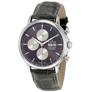 EDOX LES BEMONTS CHRONOGRAPH AUTOMATIC MENS WATCH